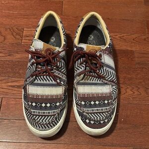Twisted X‎ Aztec Patterned Men's Slip On Shoes Size: 12